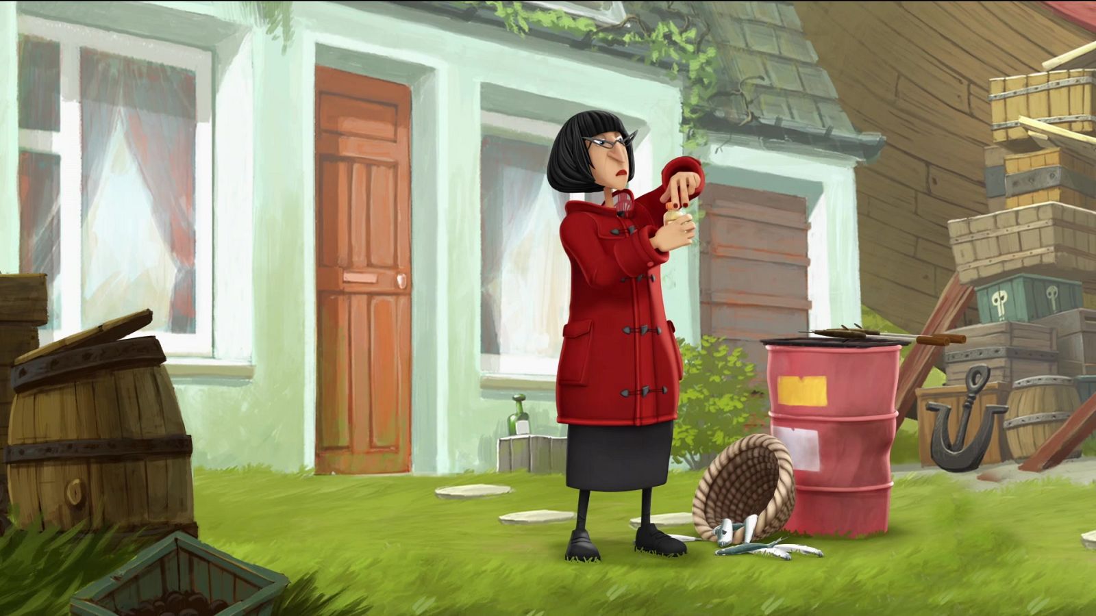 Mis vecinos piratas - Zanahorias contra cañones - Mis vecinos piratas | Ver