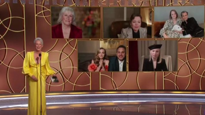 Telediario 1 - Unos Globos de Oro diferentes