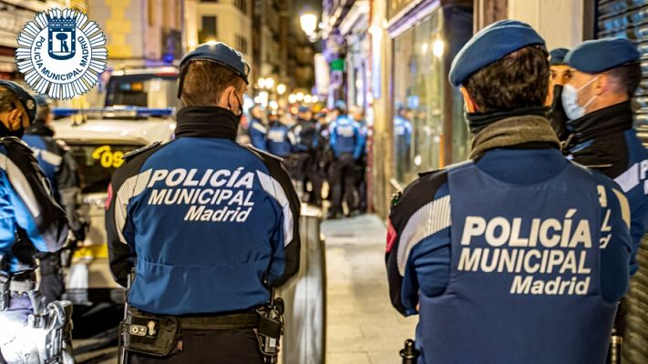 Telediario 1 - Las fiestas ilegales en Madrid alcanzan este fin de semana el récord de 442
