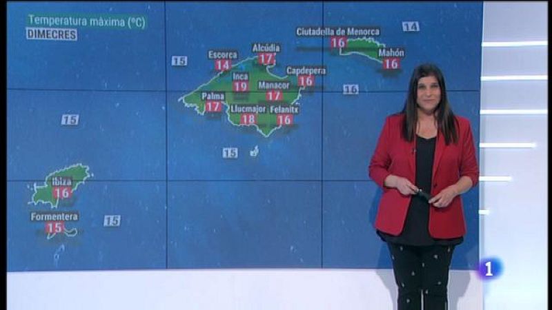 El temps a les Illes Balears - 02/03/21