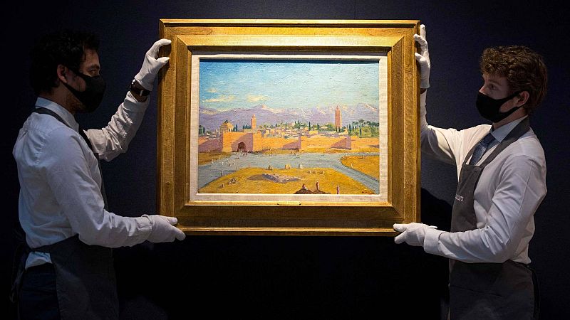 El cuadro que Winston Churchill pintó, para regalárselo a Roosvelt, se ha subastado por más de 9 millones de euros