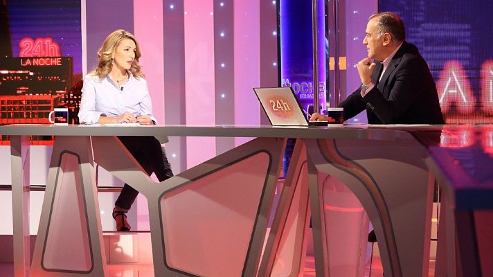 La noche en 24h - Díaz defiende dar "ya" ayudas directas a las empresas porque con los ERTE "no es suficiente"