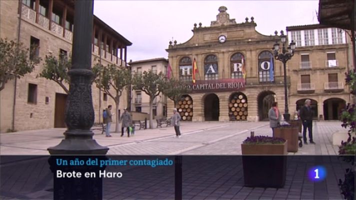 Informativo Telerioja - Se cumple un año del primer caso de coronavirus en La Rioja