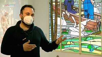 Conservar el patrimoni, prevenir despreniments i vitralls al Sincrotró