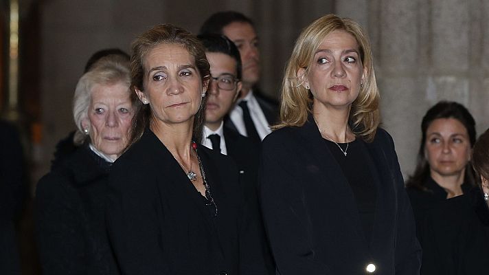 La tarde en 24h - Las infantas Elena y Cristina justifican su vacunación contra la COVID: "Se nos ofreció y accedimos"