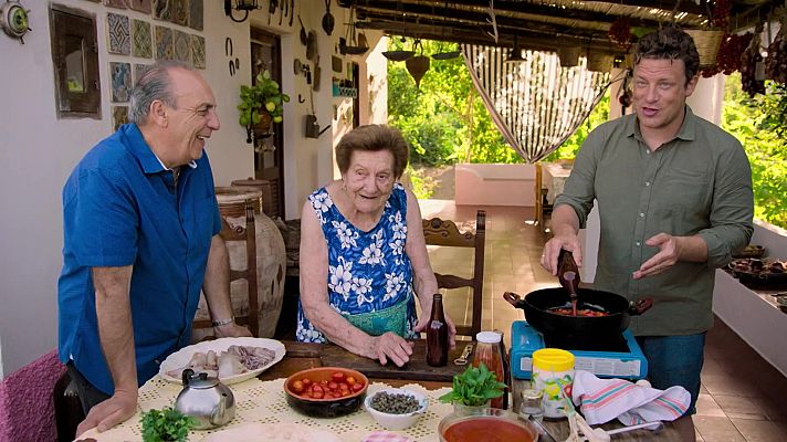 Jamie cocina en Italia - Islas Eolias