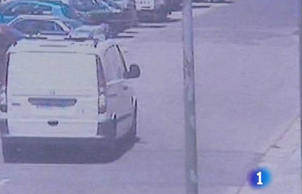  - Imágenes del coche bomba de Burgos