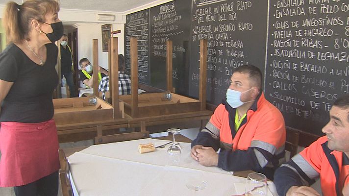 TeleCantabria - Con un 33% de aforo permitido, la hostelería comienza a ver la luz