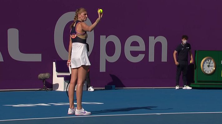 Tenis - WTA Torneo Doha. 1/4 Final: Kontaveit - Kvitova