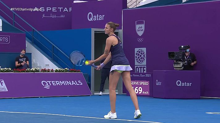 Tenis - WTA Torneo Doha. 1/4 Final: Pegula - Pliskova
