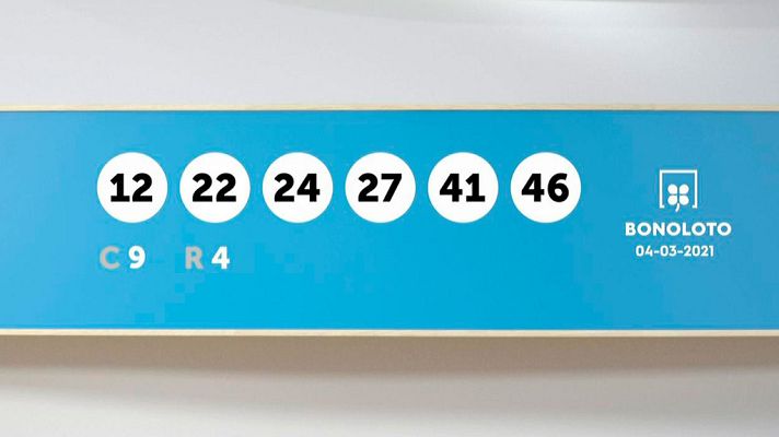 SELAE - Sorteo de la Lotería Bonoloto del 04/03/2021