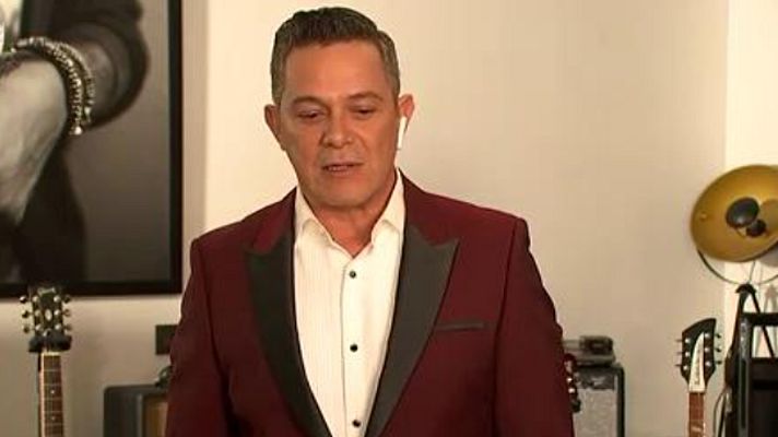 Premios Goya - Alejandro Sanz: "Es una noche para apoyar la cultura"