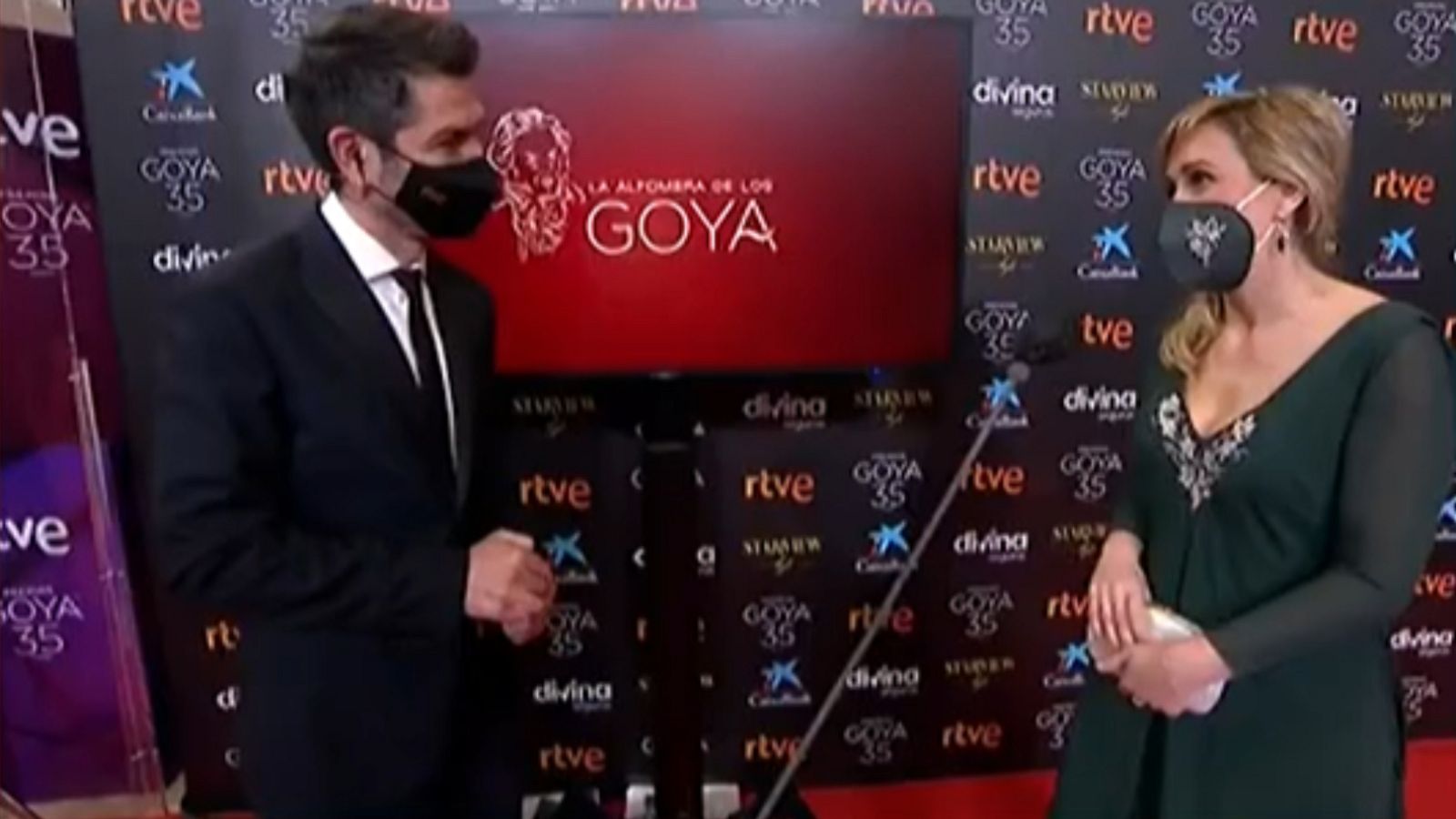 Ana María Ruiz, la enfermera que entrega el Goya a mejor película: "La cultura es sanadora" | Ver