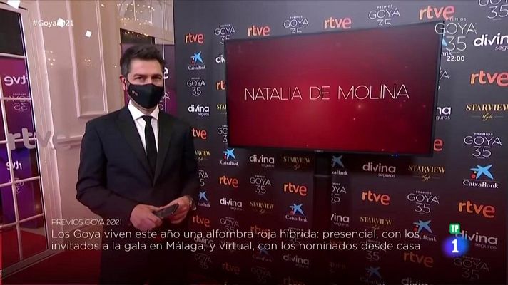 Premios Goya - Natalia de Molina: "Espero que lleguemos a una paridad real entre hombres y mujeres y lo de este año no sea un espejismo"