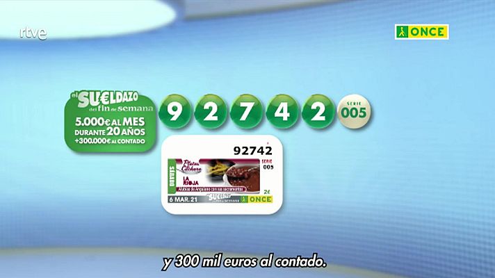 Sorteos ONCE - Sorteo ONCE - 06/03/21