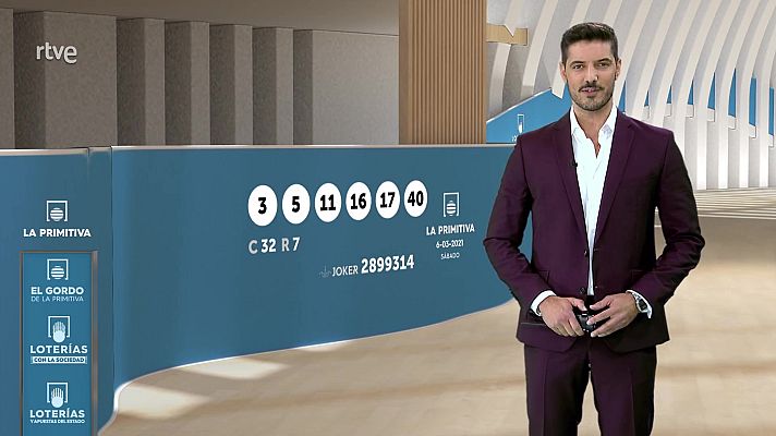 Loterías - Sorteo de la Bonoloto y Primitiva del 06/03/2021