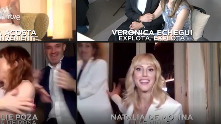 Premios Goya - El momento 'Tierra trágame' de Natalia de Molina, entre los más divertidos de la gala