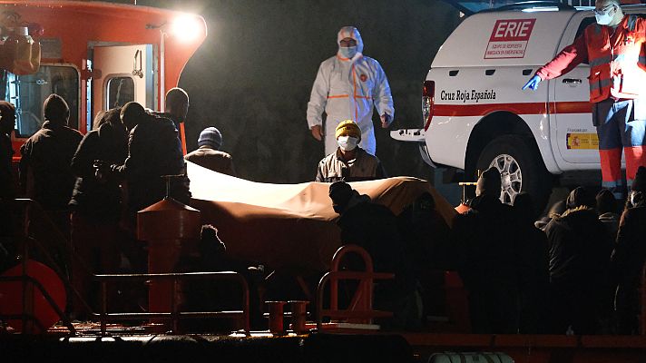 Telediario 1 - La lucha de los migrantes por el asilo en España