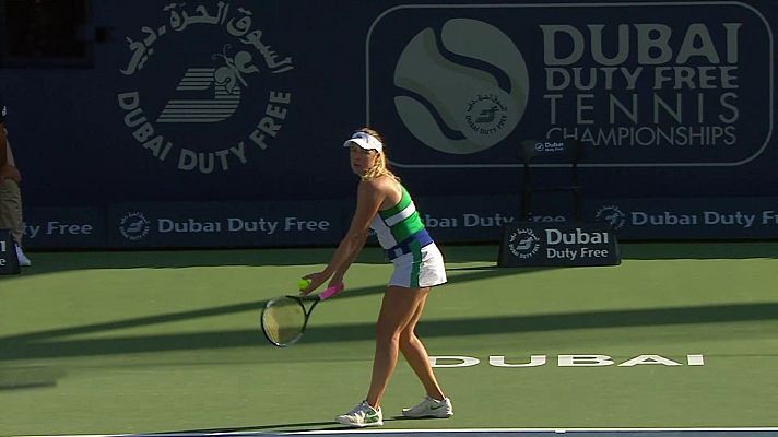 Tenis - WTA Torneo Dubai: Pavlyuchénkova - Kudermétova