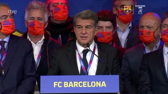 L'Informatiu - Joan Laporta: "El millor jugador del món estima el Barça i tant de bo això serveixi per animar-lo a seguir"