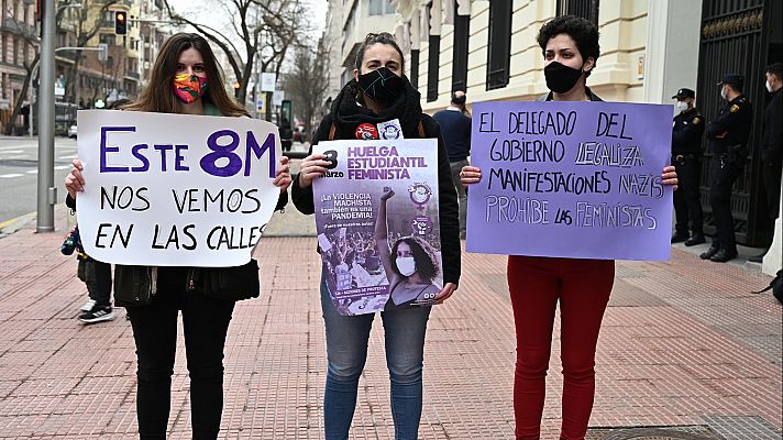 Telediario 1 - Telediario - 8 horas - 08/03/21