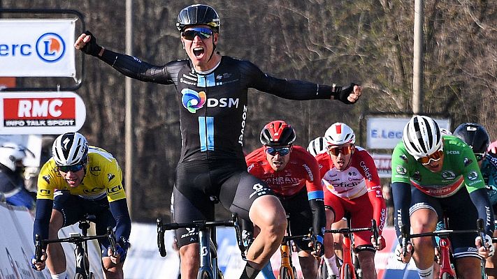  - Así fue la llegada en la segunda etapa de la París-Niza