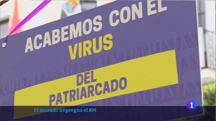 Noticias de Extremadura - Extremadura se tiñe de morado