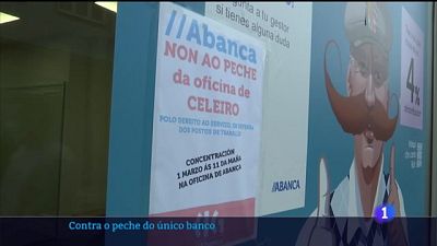 Celeiro protesta polo peche do seu �nico banco