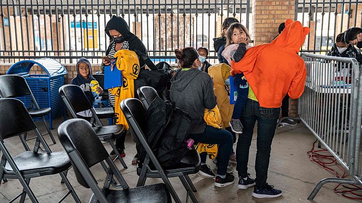Telediario 1 - Más de 3.200 menores están bajo custodia de EE.UU. en la frontera