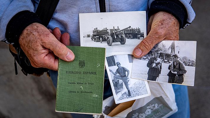 Telediario 1 - Se cumplen 20 años del fin de la 'mili'