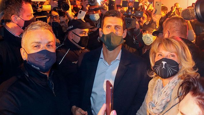 Telediario 1 - Djokovic celebra sus 311 semanas como número 1