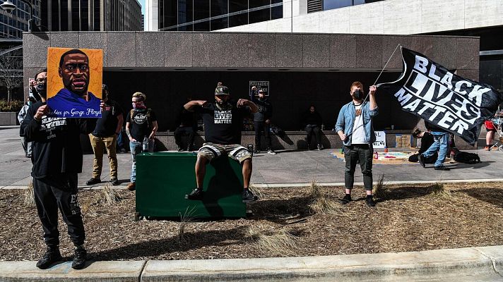 Telediario 1 - Arranca el juicio por la muerte de George Floyd con la selección del jurado