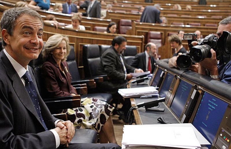 Zapatero ve 'mejoría' en la economía