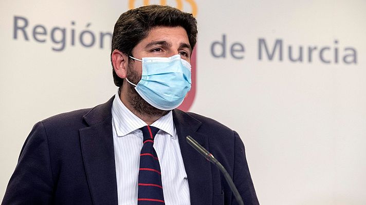 Telediario 1 - Ciudadanos rompe su pacto con el PP en Murcia y presenta una moción de censura junto al PSOE