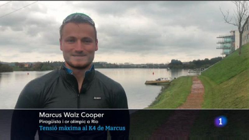 Tensió al K4 de Marcus que competirà als Jocs de Tòquio