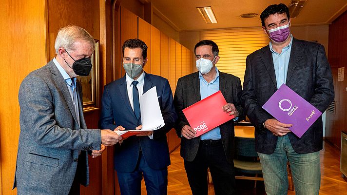 Telediario 1 - Telediario 2 en 4' - 10/03/21