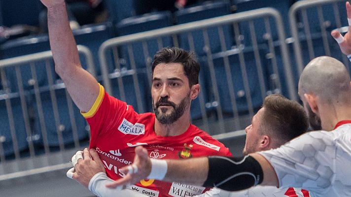 Telediario 1 - Raúl Entrerríos hace historia con España e iguala a Barrufet