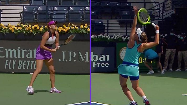 Tenis - WTA Torneo Dubai. 1/4 Final: Krejcikova - Potapova