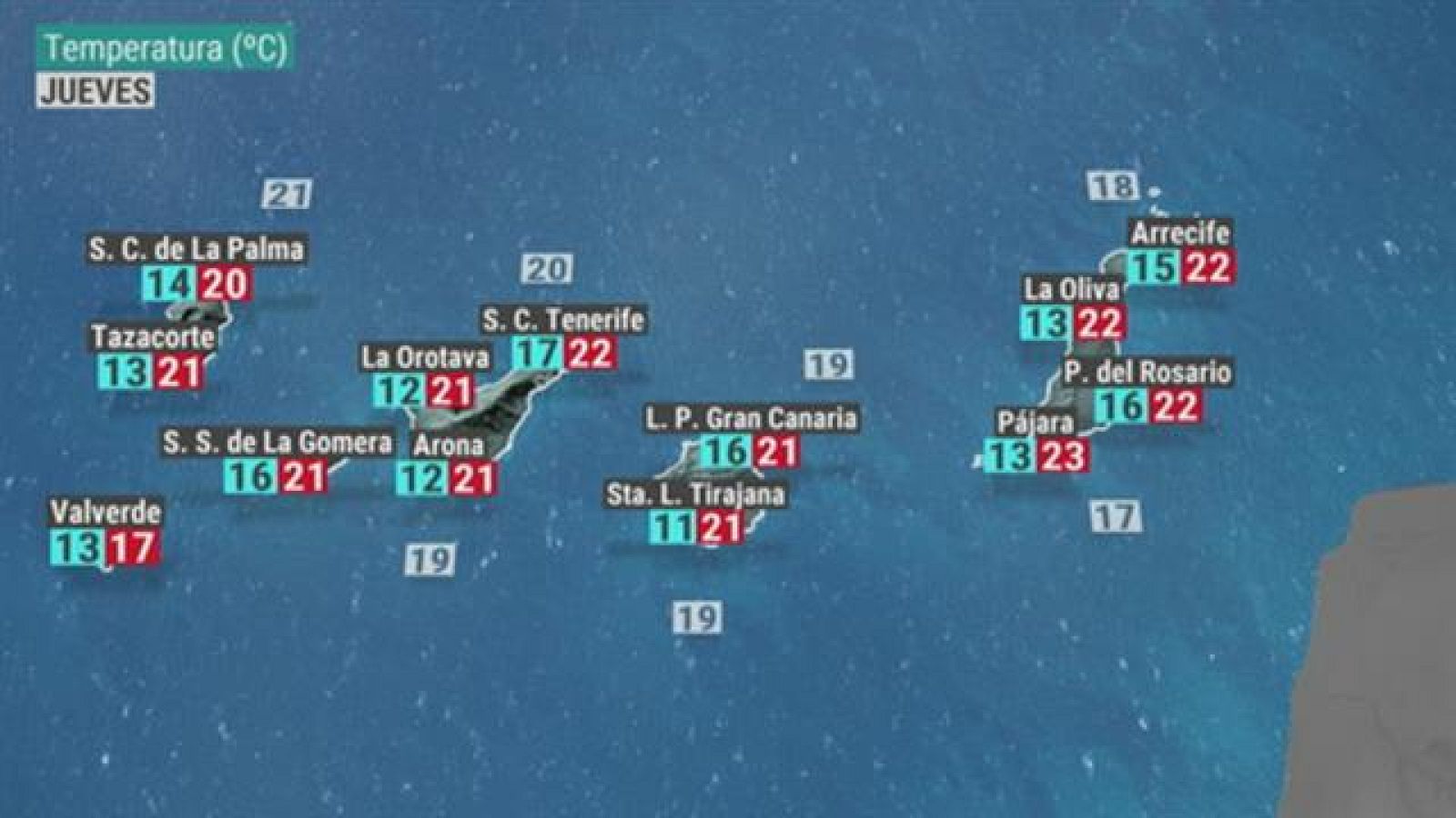 El tiempo en Canarias - 11/03/2021