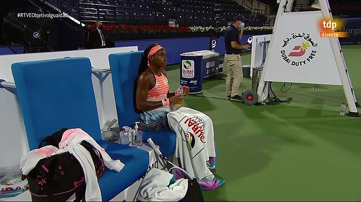 Tenis - WTA Torneo Dubai. 1/4 Final: Teichmann - Gauff