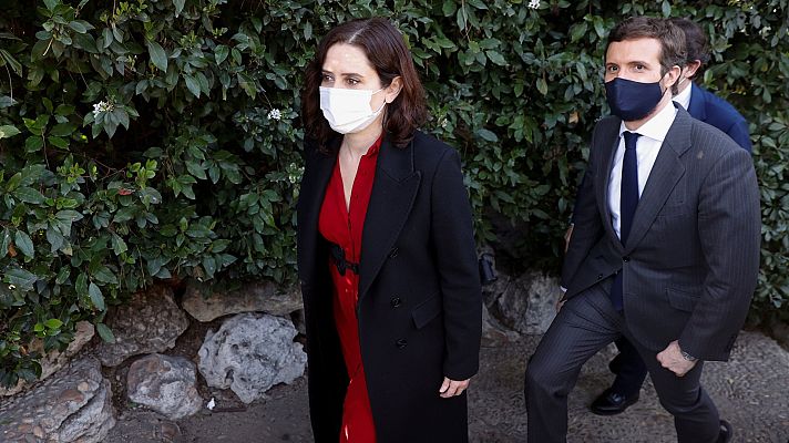 Telediario 1 - De la moción en Murcia al adelanto electoral en Madrid: así se gestó el terremoto político