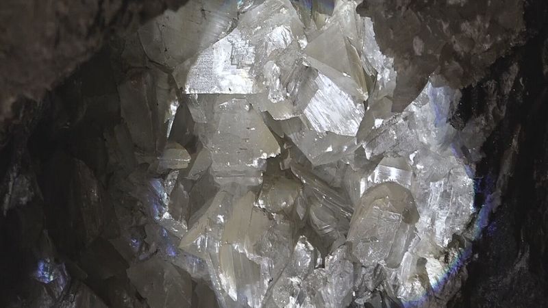 Única geoda del mundo visitable, un tesoro oculto en Almería