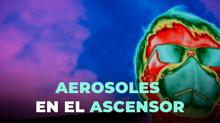 Modo Digital - Así se ven los aerosoles en un ascensor