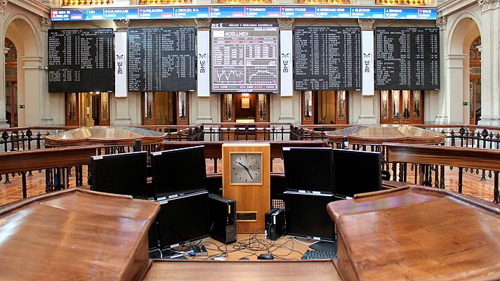 Telediario 1 - Un año del crac de la bolsa española: así la fue la peor caída del IBEX 35