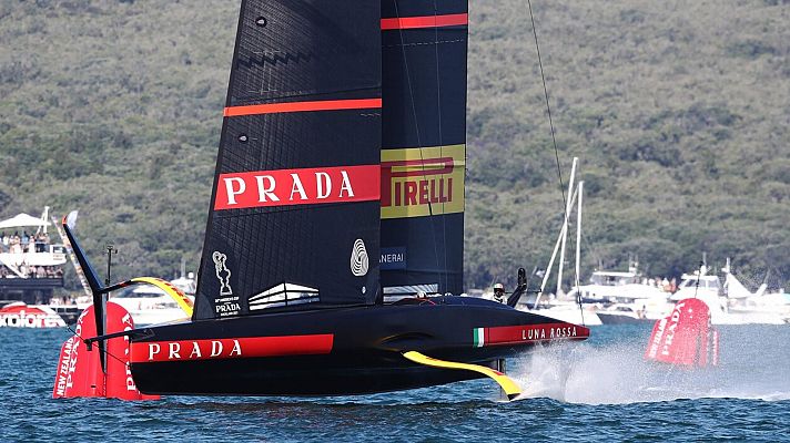 Vela - Copa América 2021: Final 5ª regata: New Zealand - Luna Rossa