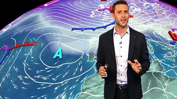 El tiempo - Siete provincias del norte peninsular estarán en riesgo por fenómenos costeros y las mínimas tienden a bajar