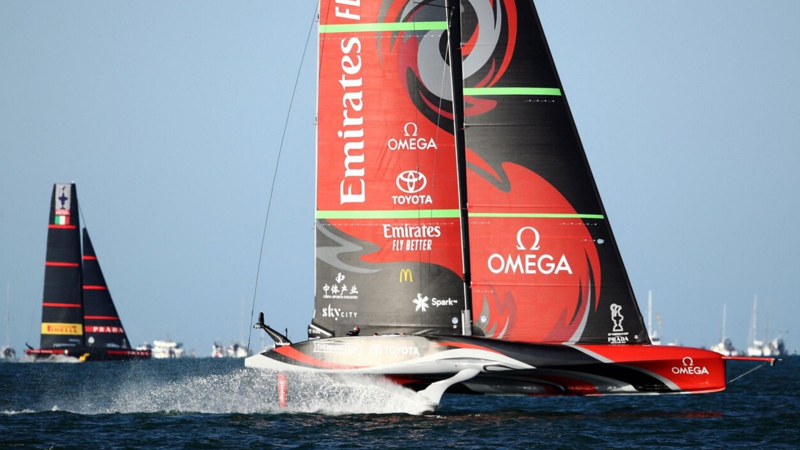 Vela - Copa América 2021: Final 6ª regata (Auckland): Luna Rossa Prada Pirelli - Emirates Team New Zealand  - ver ahora
