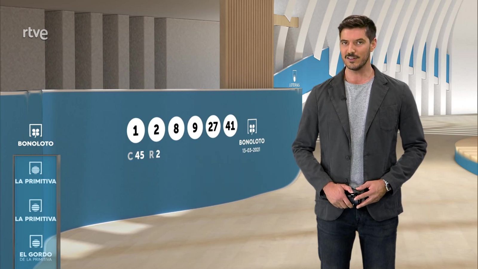 Sorteo de la Bonoloto y Primitiva: 13/03/2021