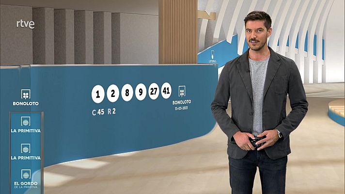Loterías - Sorteo de la Bonoloto y Primitiva del 13/03/2021
