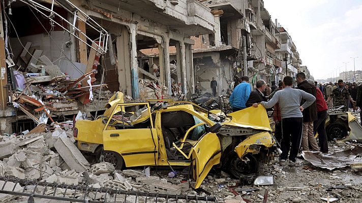 Telediario 1 - Diez años del estallido de la guerra en Siria